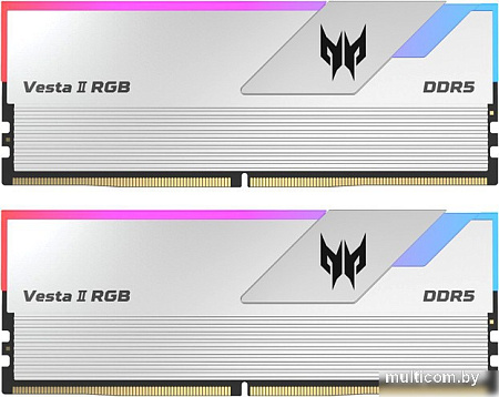 Оперативная память Acer Predator Vesta II RGB 2x16ГБ DDR5 6000 МГц BL.9BWWR.366