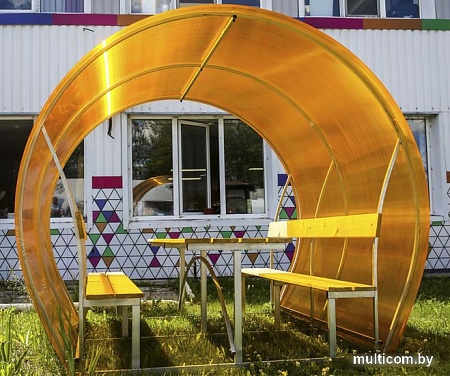 Беседка Велес Пион (2м, желтый)