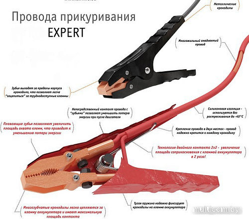 Пусковые провода Airline Expert Pro SA-1000-06EK