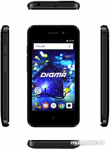 Смартфон Digma Hit Q401 3G (черный)