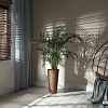 Кашпо Prosperplast Tubus Slim Corten DTUS300C-7601U (черный/коричневый)