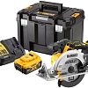 Дисковая (циркулярная) пила DeWalt DCS565P2 (с 2-мя АКБ, кейс)