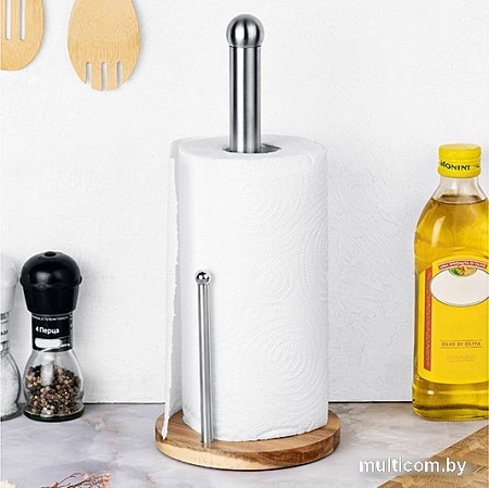 Держатель для бумажных полотенец El Casa 240315 (серебристый)