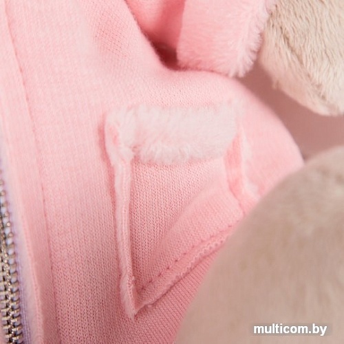 Мягкая игрушка Зайка Ми В розовой меховой курточке SidM-209