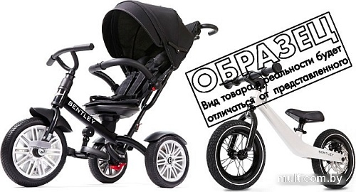 Беговел Bentley BB1BW (синий/белый)