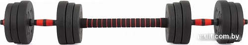 Набор гантелей с грифом для штанги VictoryFit VF-DC200 2x10 кг