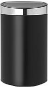 Brabantia Touch Bin 40 л (черный/стальной)