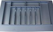 Лоток для столовых приборов Starax S-2290-G (серый)