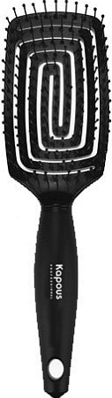 Щетка для волос Kapous Подвижная массажная Прямоугольная