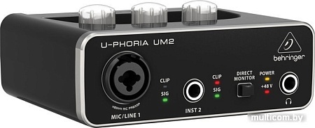 Комплект для звукозаписи Behringer U-Phoria Studio