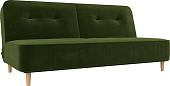 Диван Mebelico Портленд 108745 (БНП, микровельвет, зеленый)