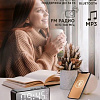 Настольные часы Soundmax SM-1520B (с белой индикацией)
