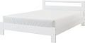 Кровать Bravo Мебель Лана 140х200 (белый античный)