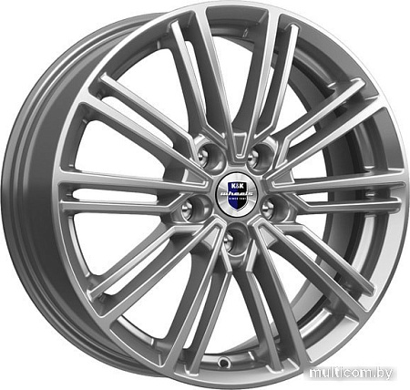 Литые диски K&K Эрфурт 17x7" 4x100мм DIA 60.1мм ET 41мм Дарк платинум