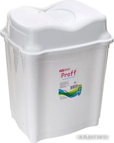 Мусорное ведро Эльфпласт Proff EP477 5 л (белый)