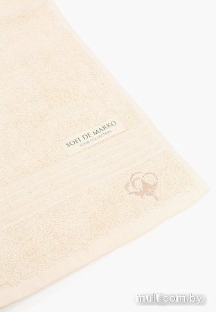 Набор полотенец Sofi De MarkO Nicole 50х90 70х140 Пол-Нк-бж-КТ (бежевый)