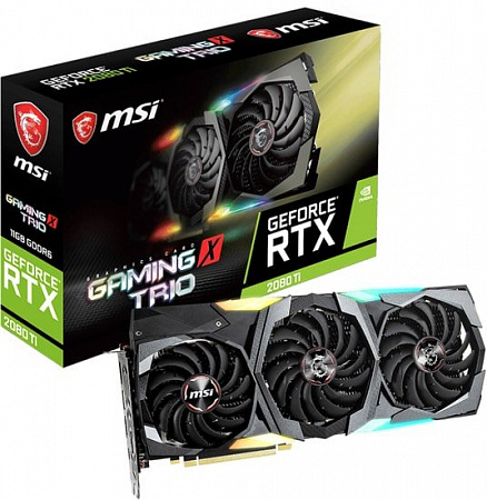 Видеокарта MSI GeForce RTX 2080 Ti Gaming X Trio
