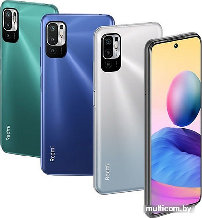 Смартфон Xiaomi Redmi Note 10T 4GB/128GB с NFC (серебристый хром)