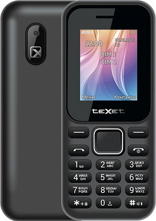 Мобильный телефон TeXet TM-123 (черный)