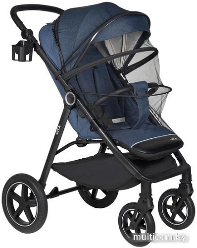 Коляска прогулочная «книга» Costa Vita VT-4 (темно-синий)