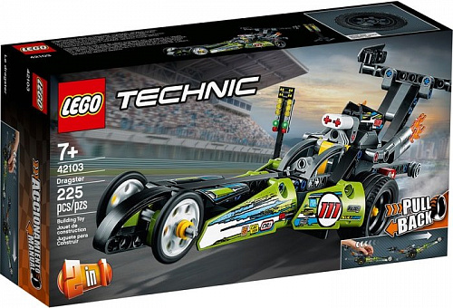 Конструктор LEGO Technic 42103 Драгстер