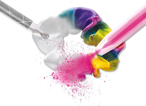 Набор для рукоделия SES Creative Блестящие модные резинки для волос 14140