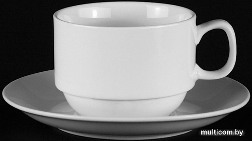 Чашка с блюдцем Chan Wave Classic фк0137