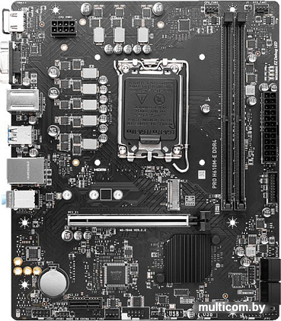 Материнская плата MSI PRO H610M-E DDR4