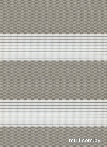 Шторы день-ночь Delfa Сантайм День-Ночь Масо МКД DN-41605 (52x160, серый)