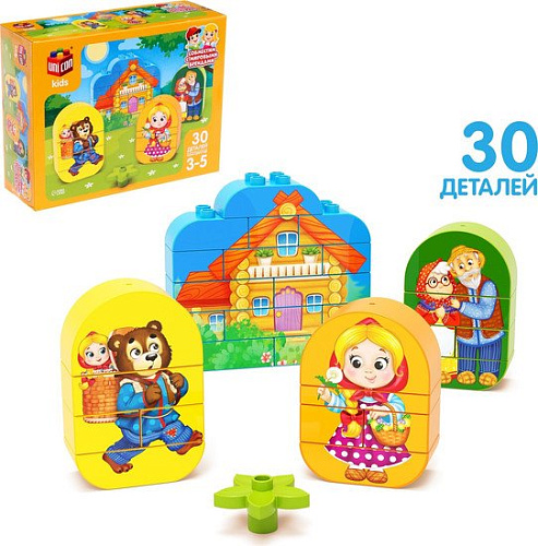 Конструктор Unicon Kids 9826974 Маша и медведь