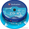 CD-R диск Verbatim 700Mb Verbatim DL Extra Protection 52x CakeBox 25 шт. 043432