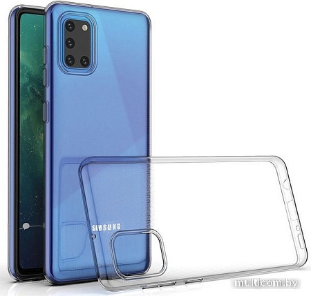 Чехол VOLARE ROSSO Clear для Samsung Galaxy A31 (прозрачный)