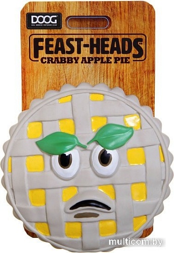 Игрушка для собак Doog Feastheads Crabby Apple Pie Feast03