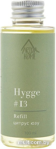 Жидкость для аромадиффузора Arida Home Hygge №13 Цитрус/юзу (100 мл)