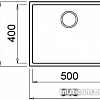 Кухонная мойка Elleci Quadra 105 Undermount Aluminium M79