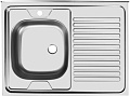 Кухонная мойка Ukinox STD800.600-5C 0L (с сифоном)