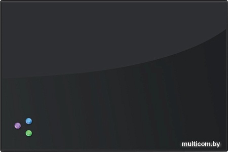 Магнитно-маркерная доска BRAUBERG стеклянная 60х90 см (черный)