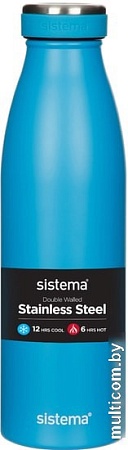 Бутылка для воды Sistema 550 500мл (синий)