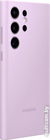 Чехол для телефона Samsung Silicone Case S23 Ultra (лиловый)