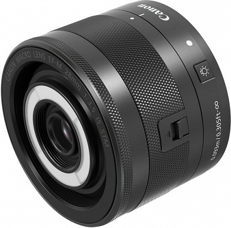 Объектив Canon EF-M 28mm f/3.5 Macro IS STM