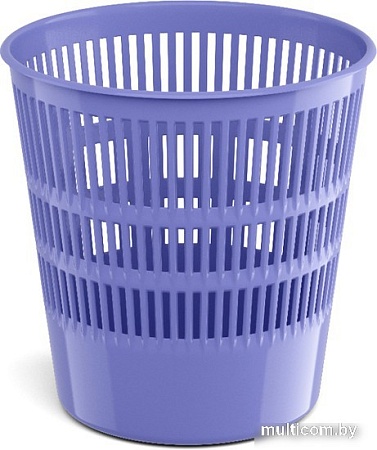 Корзина для бумаг Erich Krause Pastel 12 л 55957 (фиолетовый)