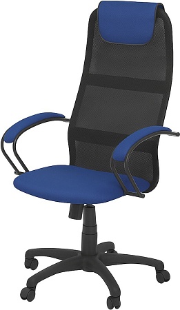 Офисный стул Mio Tesoro Эрнесто (синий/черный)