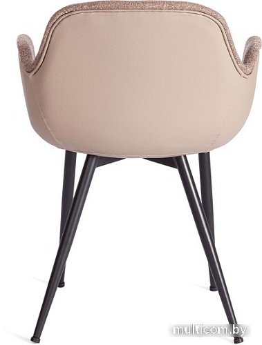 Стул TetChair Valentino (коричневый/черный)