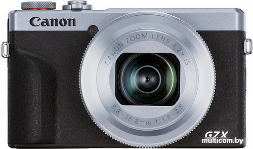 Фотоаппарат Canon PowerShot G7 X Mark III (серебристый)