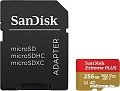 Карта памяти SanDisk Extreme microSDXC SDSQXBZ-256G-GN6MA 256GB (с адаптером)