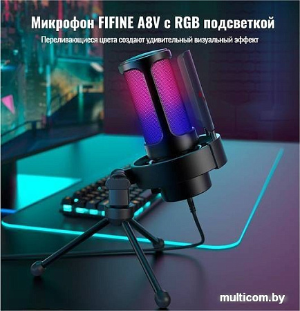Проводной микрофон FIFINE A8V