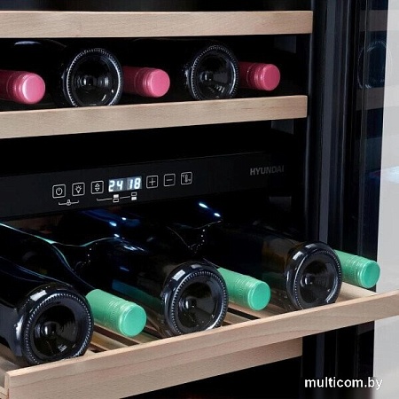 Винный шкаф Hyundai HBWC 1765 DC