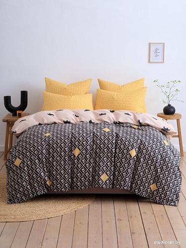 Постельное белье Ночь Нежна Фенди 1.5сп 70x70 70757-1+70758-1