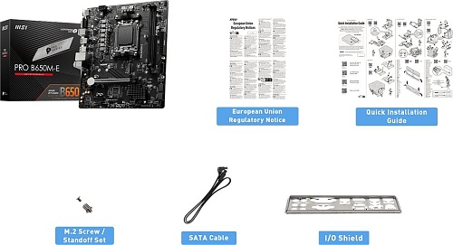 Материнская плата MSI Pro B650M-E