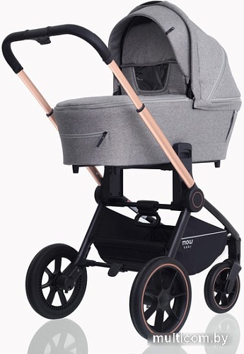 Универсальная коляска Rant MOWbaby Zoom PU (2 в 1, gold beige)